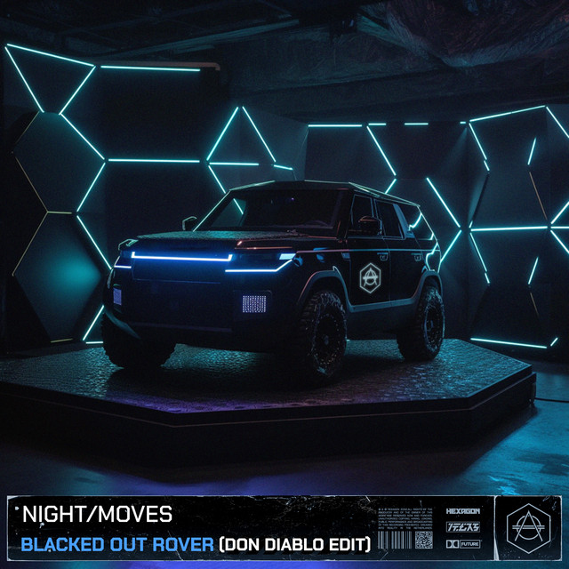 NIGHT / MOVES — Blacked Out Rover (Don Diablo Edit) cover artwork