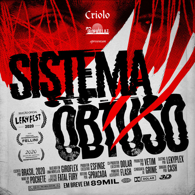 Criolo & Tropkillaz — Sistema Obtuso cover artwork