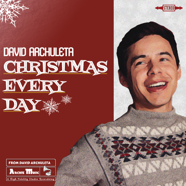 David Archuleta — Christmas Every Day cover artwork