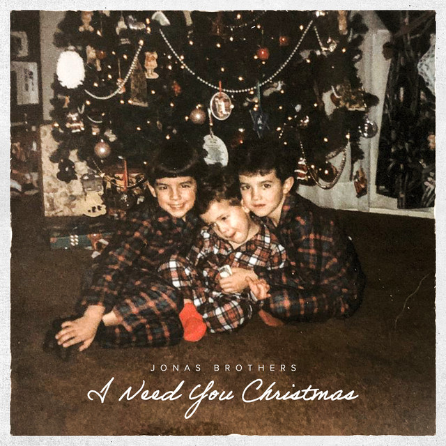 Jonas Brothers I Need You Christmas cover artwork