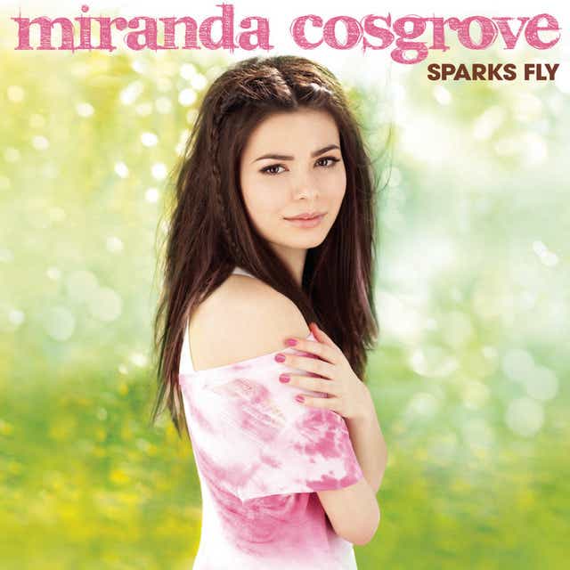 Miranda Cosgrove — Sparks Fly cover artwork