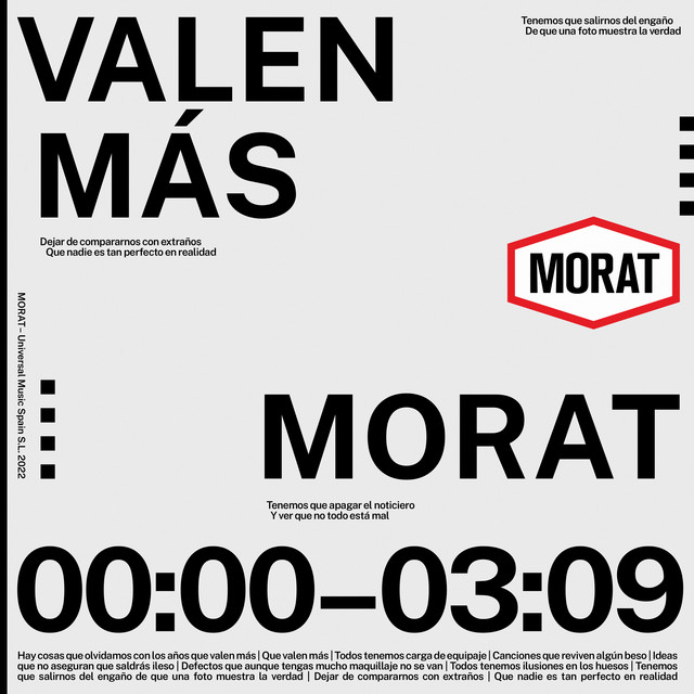 Morat — Valen Más cover artwork