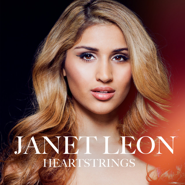 Janet Leon — Heartstrings cover artwork