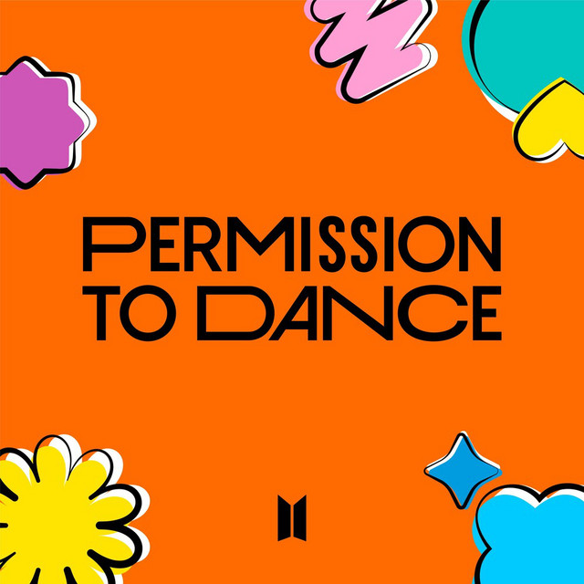 BTS Permission to Dance cover artwork