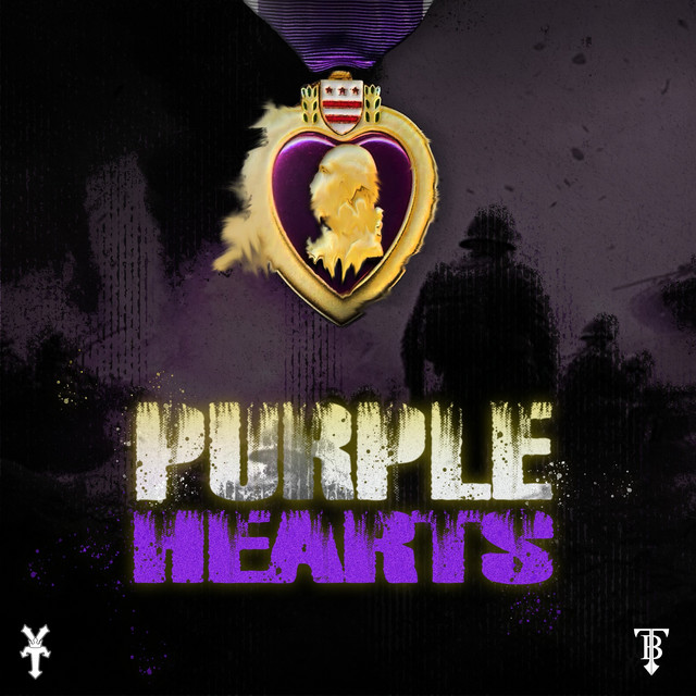 Youngs Teflon & Tiny Boost Purple Hearts cover artwork