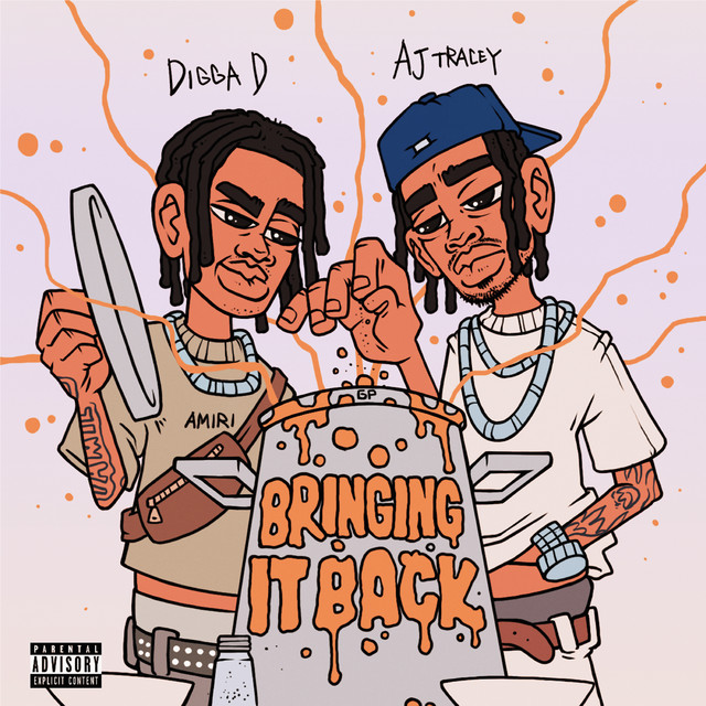 Digga D & AJ Tracey Bringing It Back cover artwork