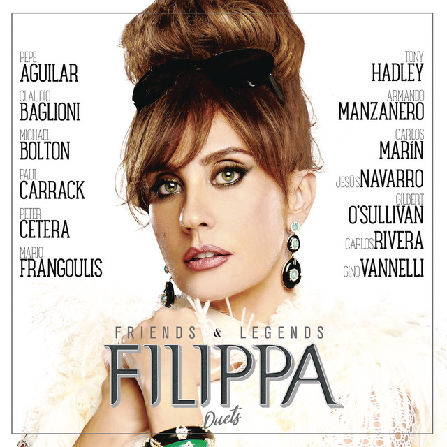 Filippa Giordano Friends &amp; Legends Duets cover artwork