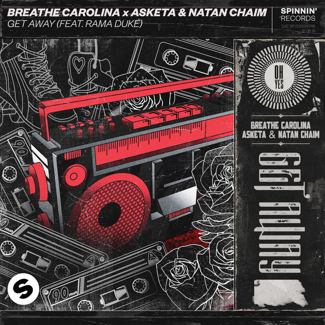 Breathe Carolina & Asketa &amp; Natan Chaim featuring Rama Duke — Get Away cover artwork