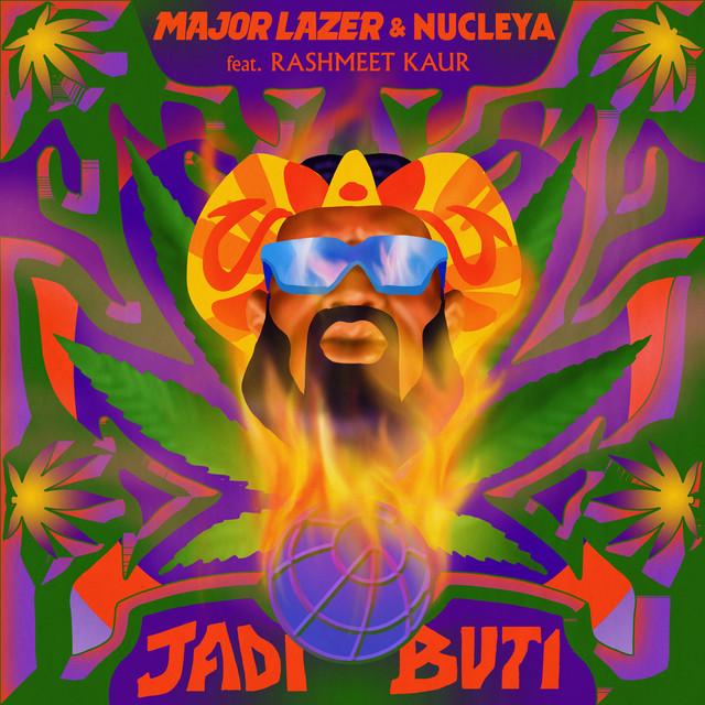 Major Lazer & Nucleya ft. featuring Rashmeet Kaur Jadi Buti cover artwork