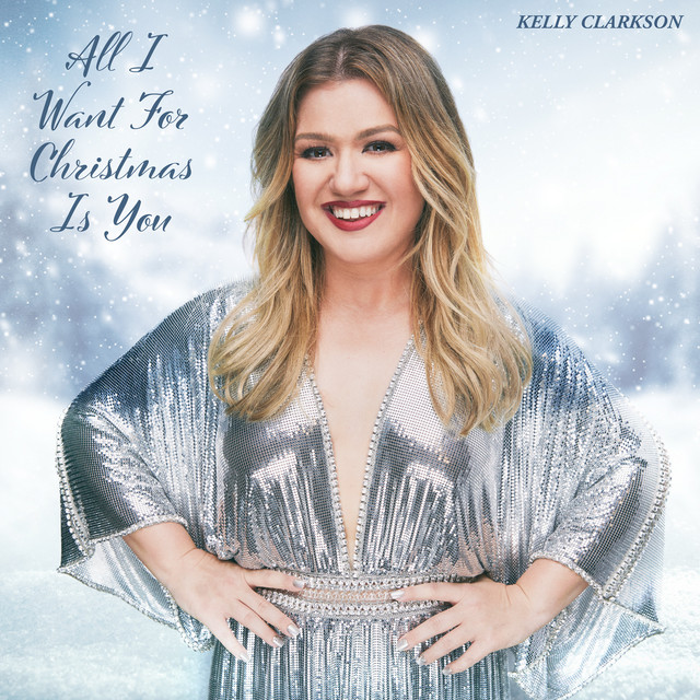 Kelly Clarkson — All I Want For Christmas Is You cover artwork