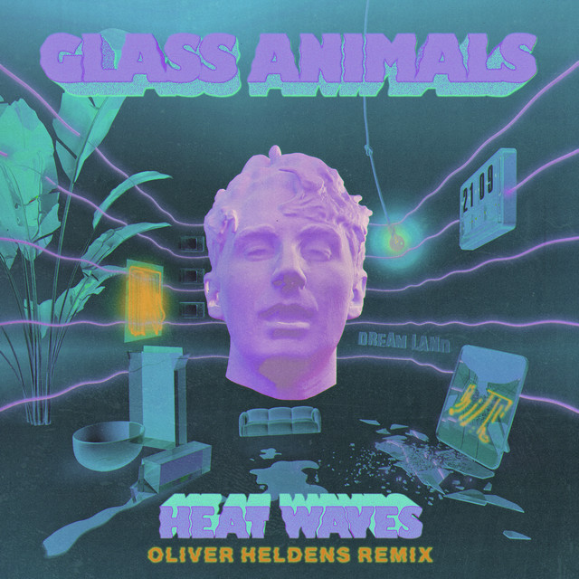 Glass Animals Heat Waves (Oliver Heldens Remix) cover artwork