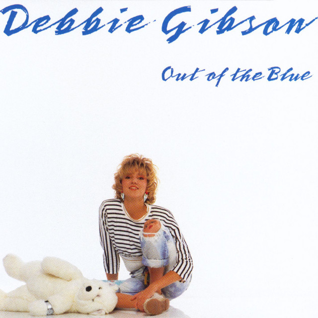Debbie Gibson — Out of the Blue cover artwork