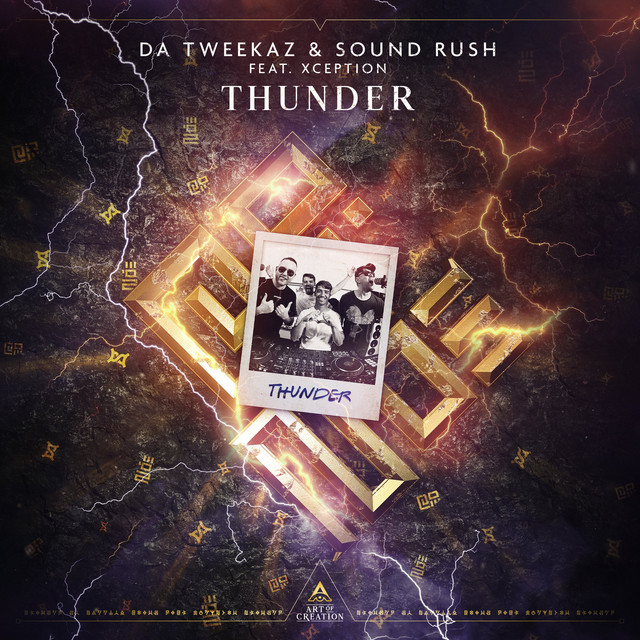 Da Tweekaz & Sound Rush featuring XCEPTION — Thunder cover artwork