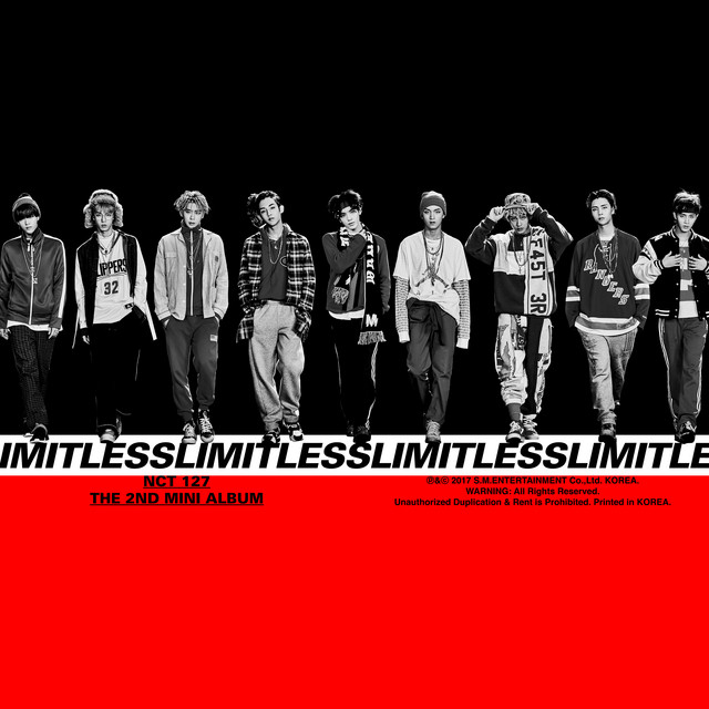 NCT 127 NCT #127 LIMITLESS cover artwork