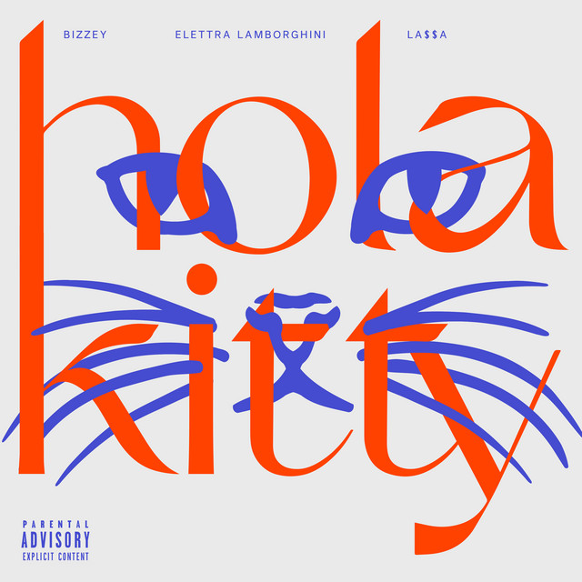 Elettra Lamborghini & LA$$A ft. featuring Bizzey Hola Kitty cover artwork