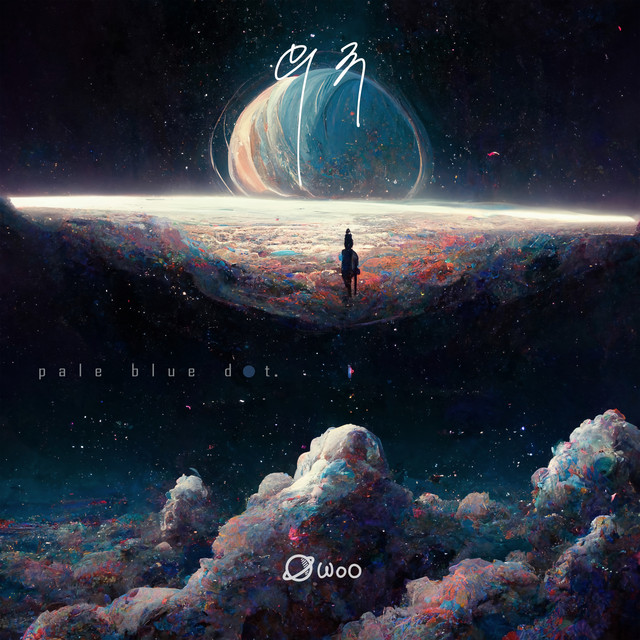 0woo ft. featuring 서하 Pale Blue Dot cover artwork