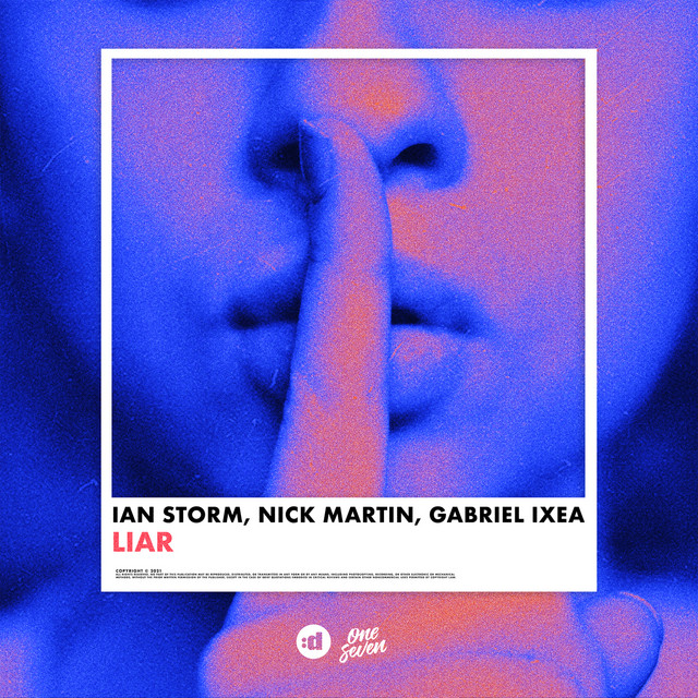 Ian Storm, Nick Martin, & GABRIEL IXEA Liar cover artwork