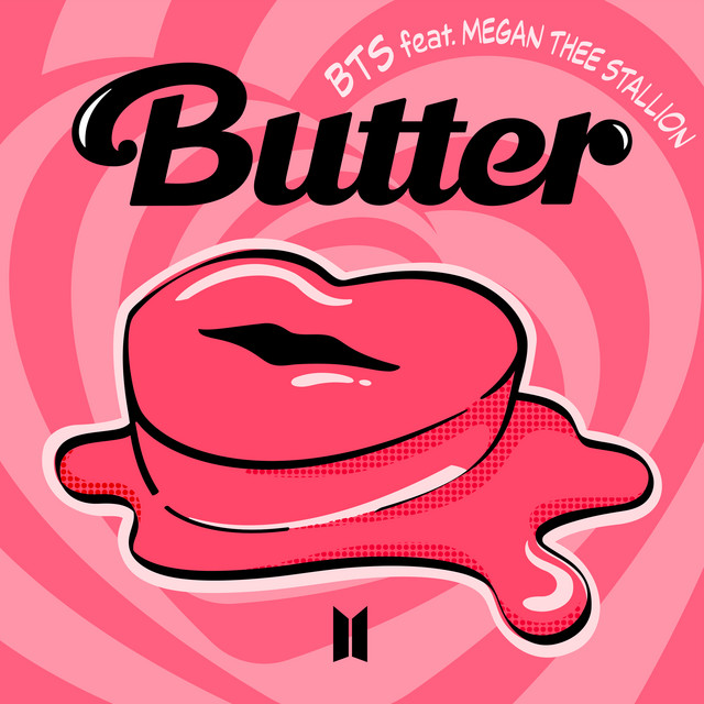 BTS & Megan Thee Stallion Butter (Remix) cover artwork