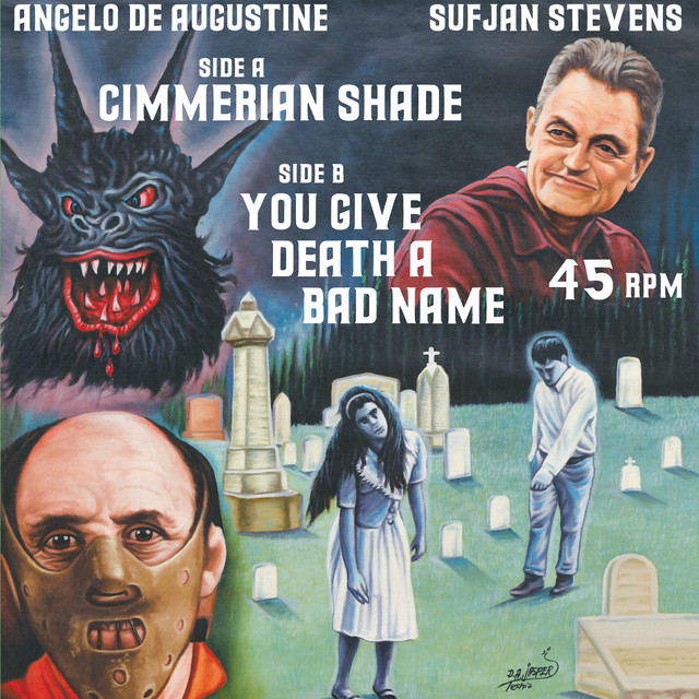 Sufjan Stevens & Angelo De Augustine Cimmerian Shade cover artwork