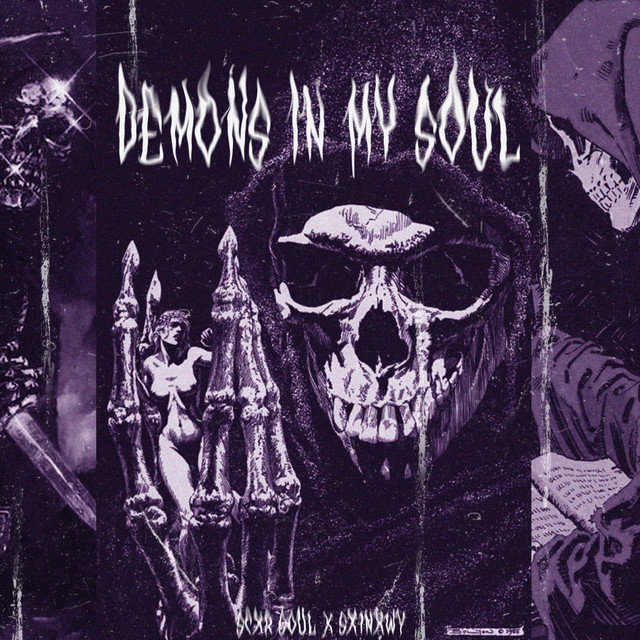 SCXR SOUL featuring Sx1nxwy — DEMONS IN MY SOUL cover artwork