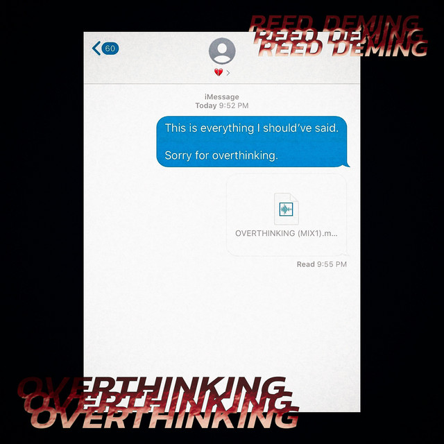 Reed Deming — Overthinking cover artwork