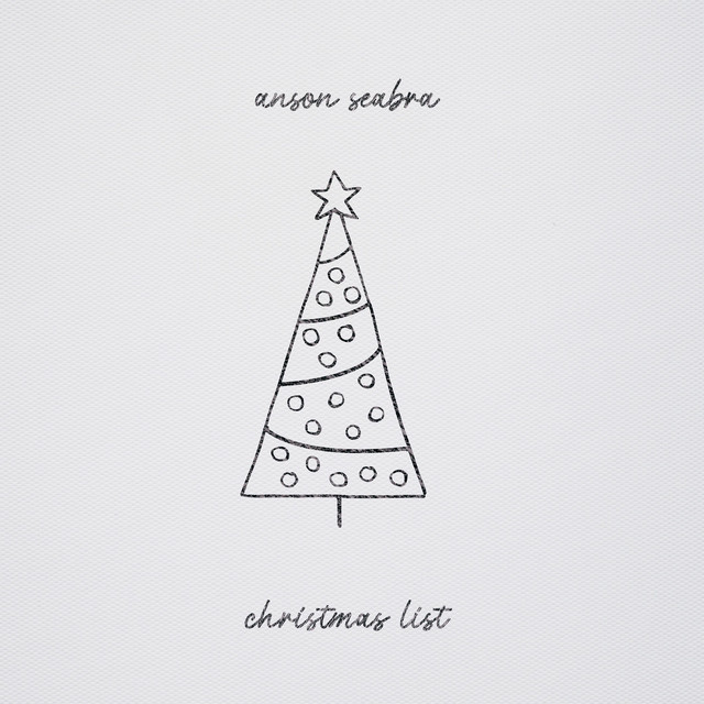 Anson Seabra — Christmas List cover artwork