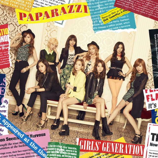 Girls&#039; Generation — Paparazzi cover artwork
