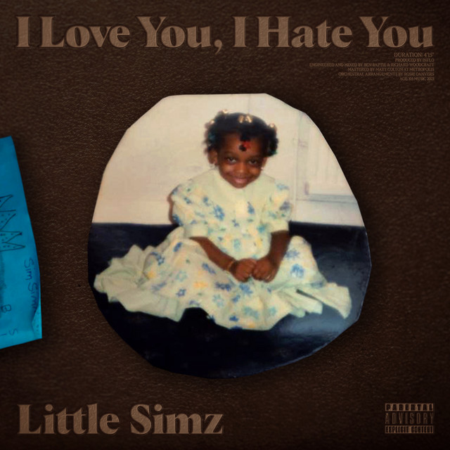 Little Simz I Love You, I Hate You cover artwork
