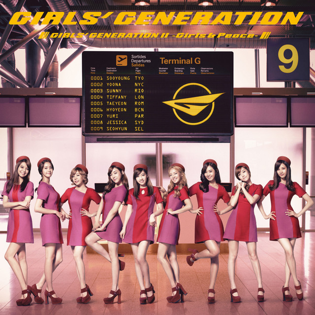 Girls&#039; Generation — GIRLS&amp;PEACE cover artwork