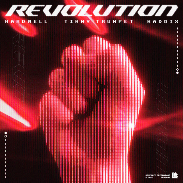 Hardwell, Timmy Trumpet, & Maddix — Revolution cover artwork
