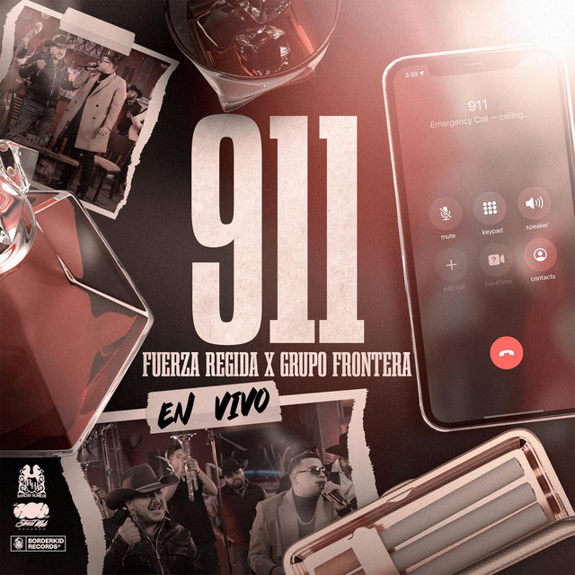 Fuerza Regida & Grupo Frontera — 911 cover artwork