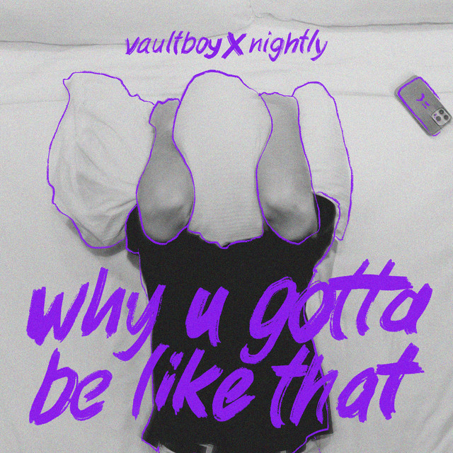 vaultboy featuring Nightly — why u gotta be like that cover artwork