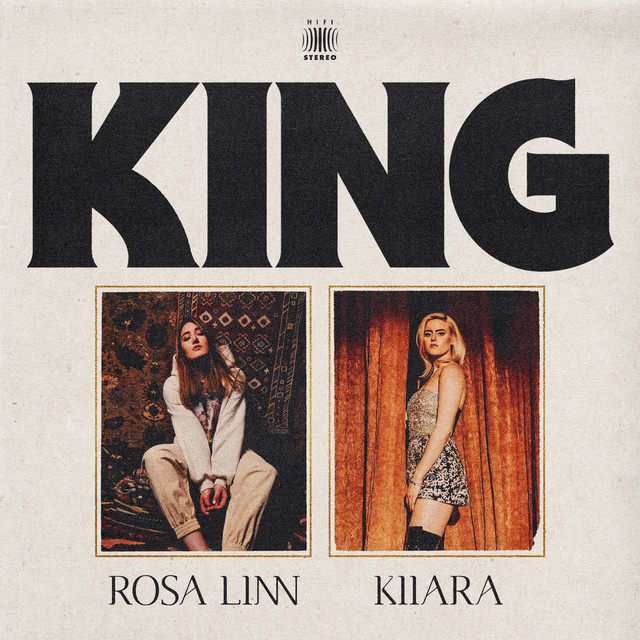 Rosa Linn & Kiiara — KING cover artwork
