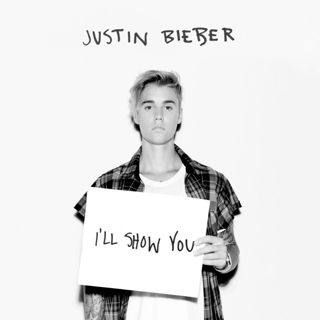 Justin Bieber I&#039;ll Show You cover artwork