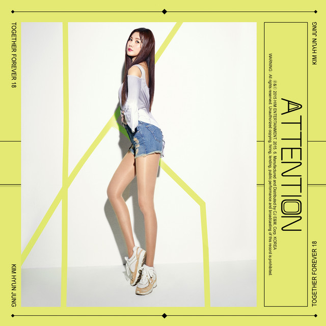 Kim Hyun Jung — Attention cover artwork