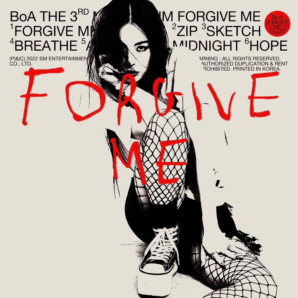 BoA Forgive Me cover artwork