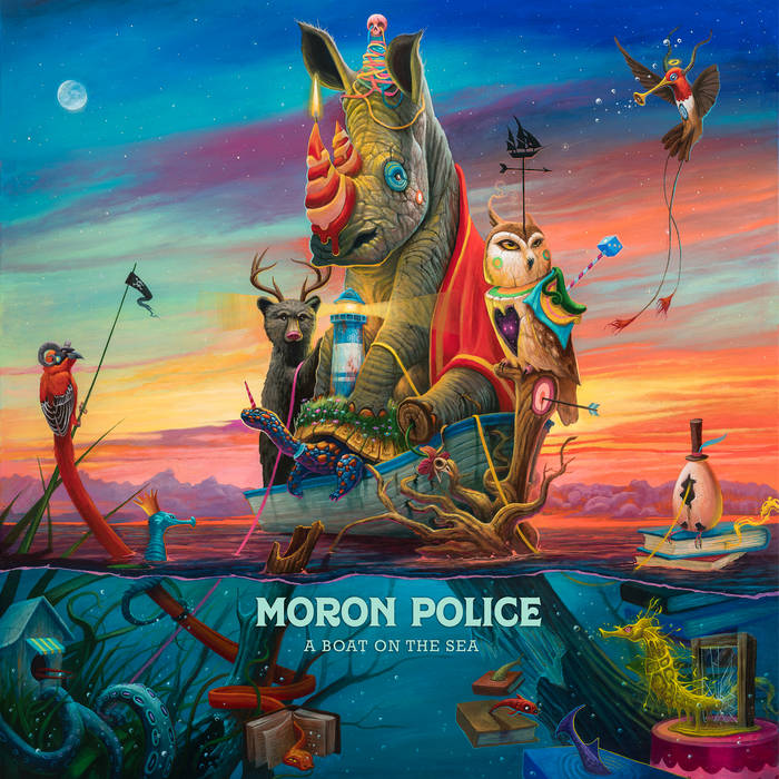 Moron Police A Boat on the Sea cover artwork