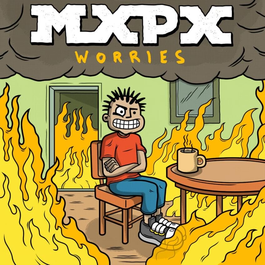 MxPx Worries cover artwork