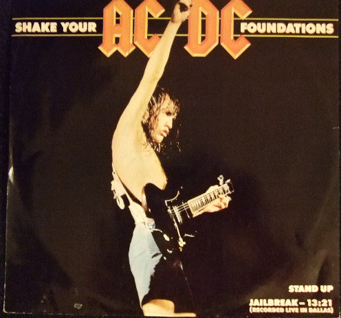 AC/DC Shake Your Foundations cover artwork