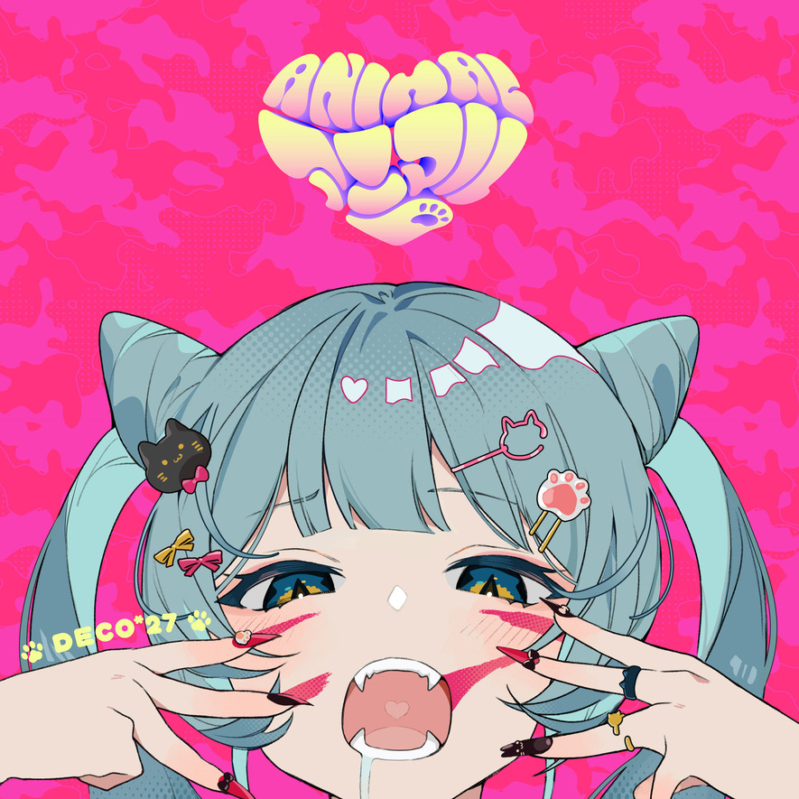 DECO*27 featuring Hatsune Miku — Animal cover artwork