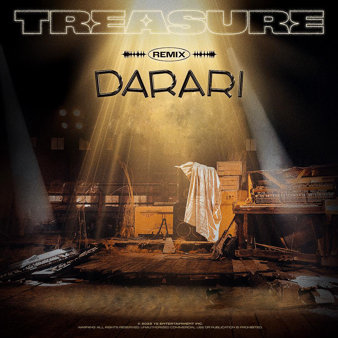 TREASURE — DARARI (REMIX) cover artwork