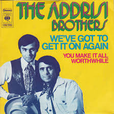 Addrisi Brothers — We&#039;ve Got to Get It On Again cover artwork