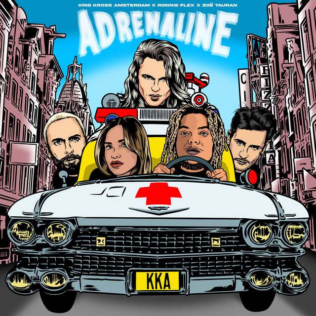 Kris Kross Amsterdam, Ronnie Flex, & Zoë Tauran Adrenaline cover artwork