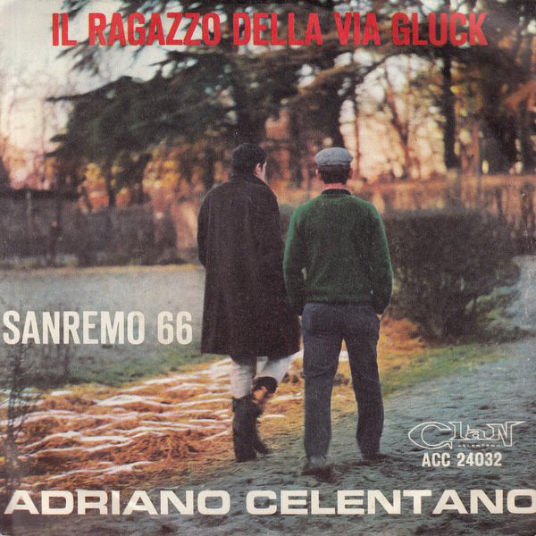 Adriano Celentano Il ragazzo della Via Gluck cover artwork