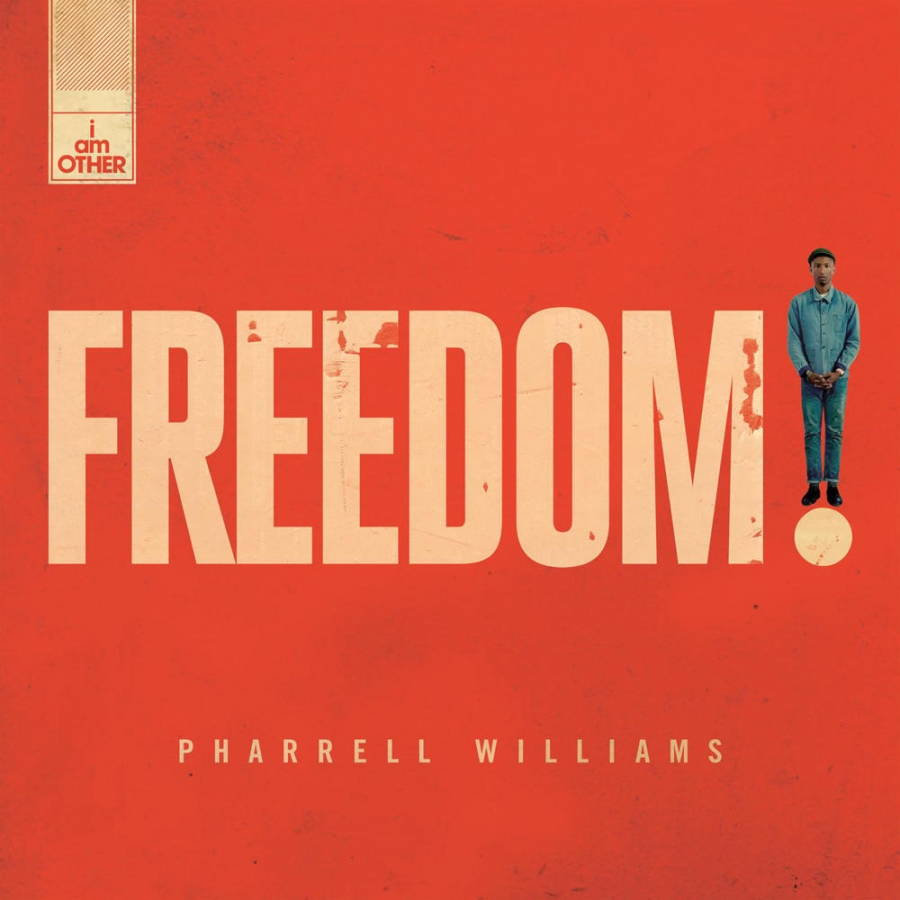 Pharrell Williams Freedom cover artwork