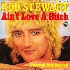 Rod Stewart Ain&#039;t Love a Bitch cover artwork