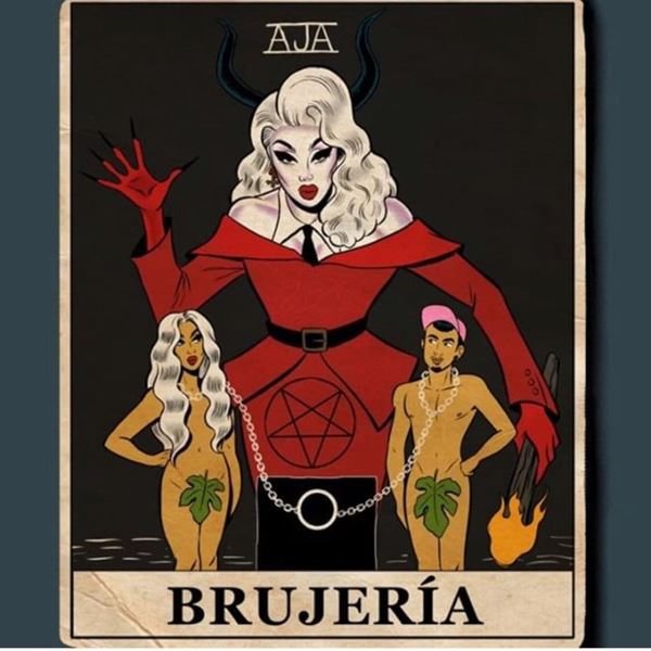 Aja featuring DJ Mitch Ferrino — Brujería cover artwork