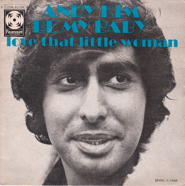Andy Kim — Be My Baby cover artwork