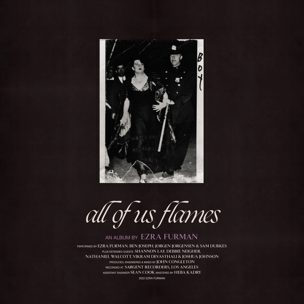 Ezra Furman All Of Us Flames cover artwork