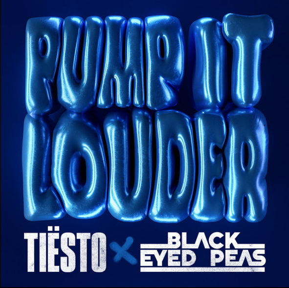Tiësto & Black Eyed Peas — Pump It Louder cover artwork